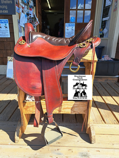 16.5" Tucker River Plantation Endurance Saddle