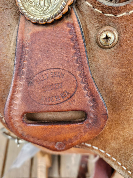 15" Billy Shaw Barrel Saddle