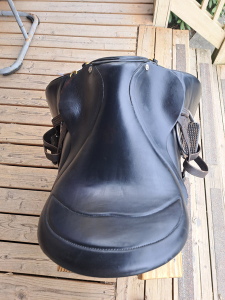 19" Duett Companion 2 Fox Hunter english all purpose trail saddle