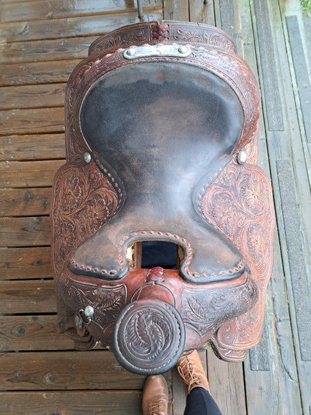 15" Billy Cook Western Equitation Show Saddle