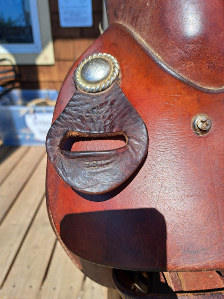 15.5" Simco Roping Saddle