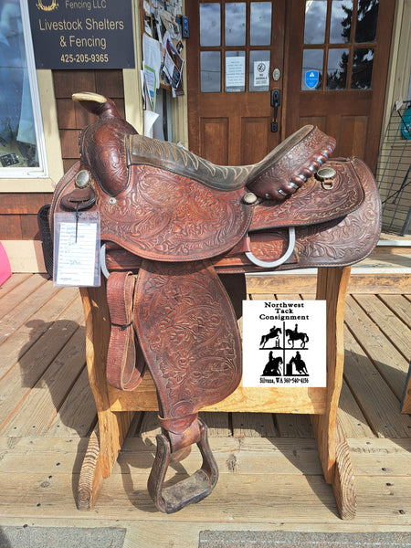 17" Hereford Equitation Saddle