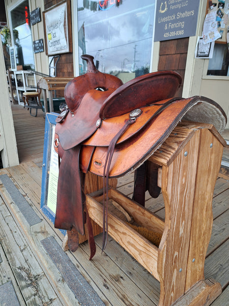 14" Simco Western Ranch Trail Saddle