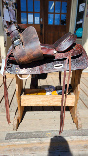15" Hereford Tex Tan Pleasure Saddle