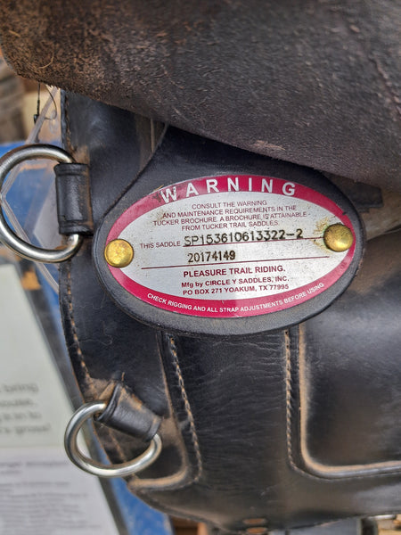 16.5" Tucker Vista Endurance Saddle
