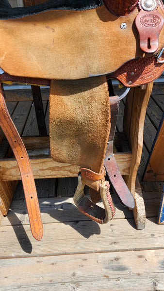 16" SRS Barrel Racing Saddle