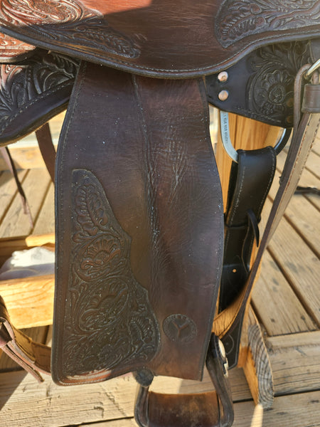 16" Cricle Y Equitation Saddle