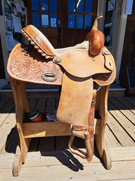 14" Alamo Barrel Saddle