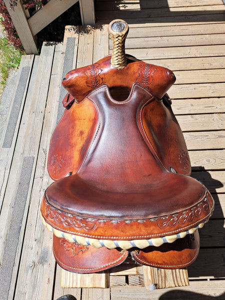 15" Billy Shaw Barrel Saddle