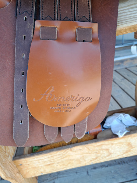16.5" Amerigo Cervia Jump Saddle