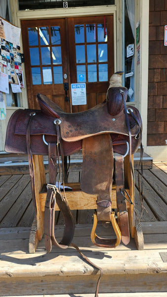 16" SRS All Around Roper Saddle