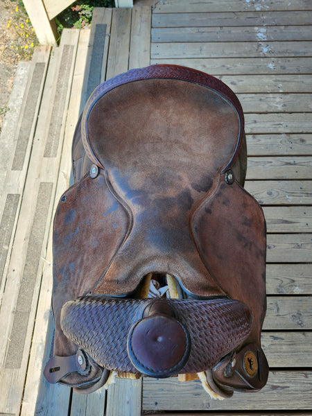 17" National Bridle Shop Tennessean Cordura Gaited Saddle