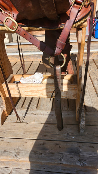 15.5" Fred Hook Western Trail Saddle