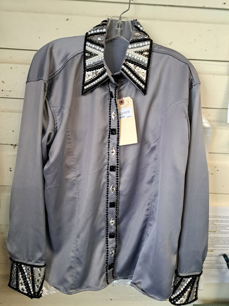 Custom Beaded Show Shirt XXL