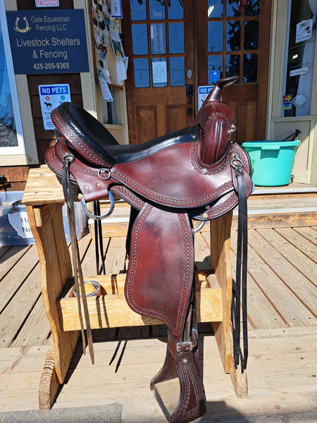 ON TRIAL 15.5" Dixieland Endurance Light Rider Western Trail Saddle