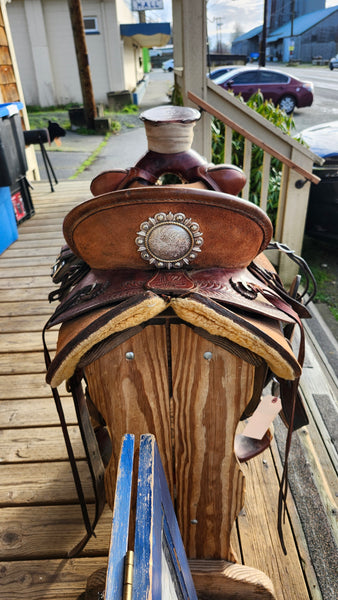 15.5" Adobe Walls Wade Ranch Roper Saddle