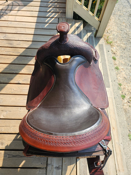 16" Crates Western Cordura Trail Saddle
