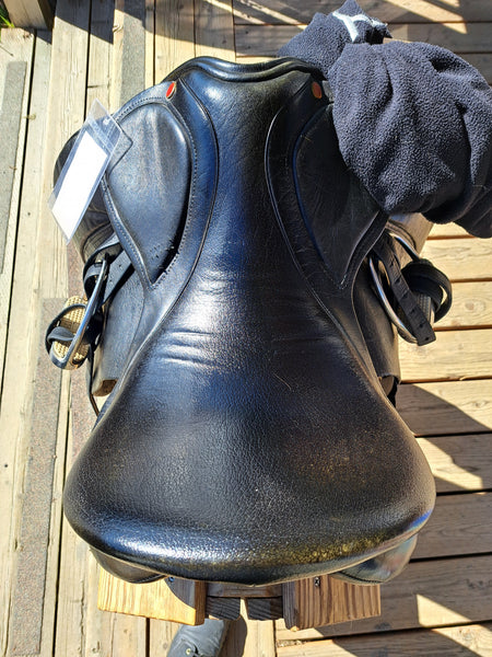 18.5" SDL Lemke Deluxe Dressage Saddle