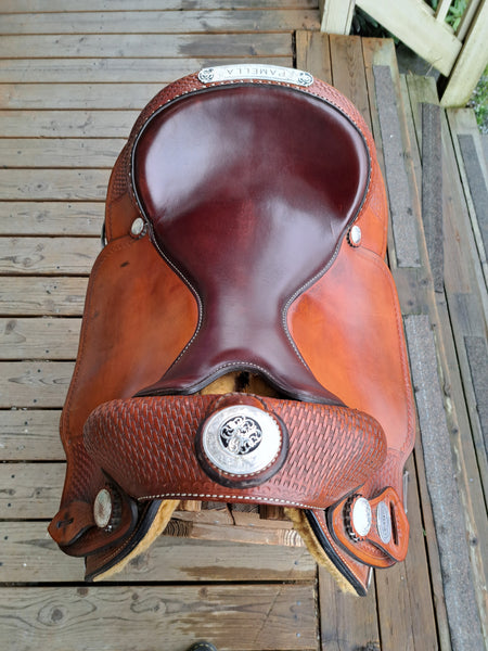 17" Crates Supreme Western Trail Saddle