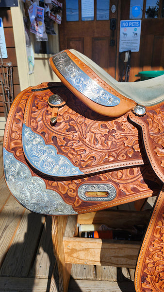 16" Rocking R Western Equitation Show Saddle
