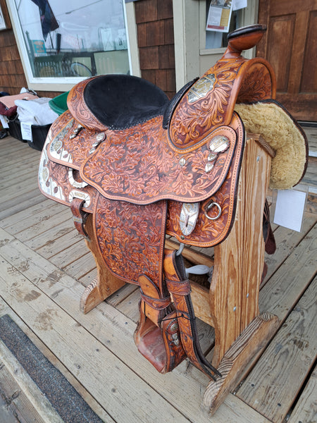 15" Billy Cook Longhorn Western Equitation Show Saddle