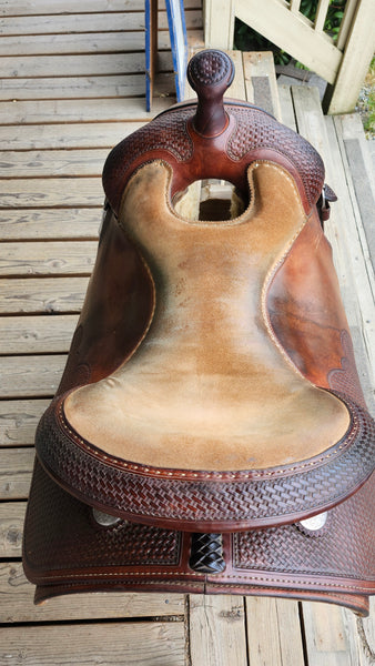 16" Bob's Duane Latimer Reining Saddle