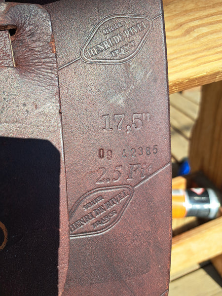 17.5" HDR Pro A/O English Saddle