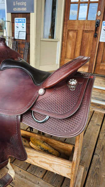 16" Crates Classic Reining Saddle