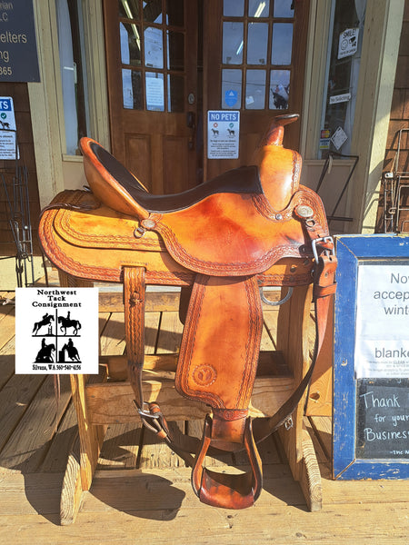 16" Circle Y Flex-Lite Durango Mule Trail Saddle