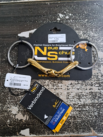 NEW* Neue Schule Verbinded Snaffle 5.25"