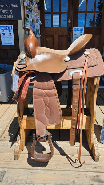 14" King Series Krypton All Around Western Saddle