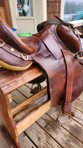 16.5" Syd Hill Suprema Australian Saddle