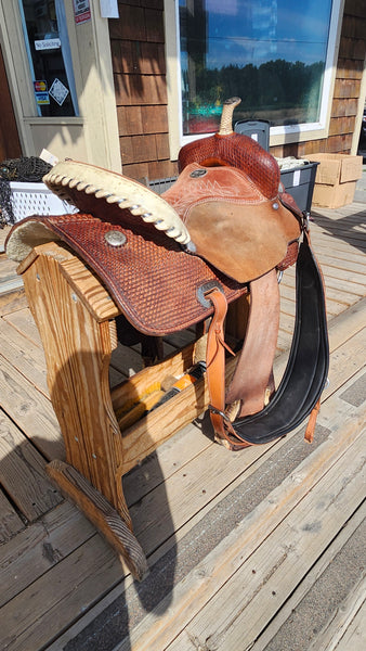 14.5" Billy Cook Barrel Saddle