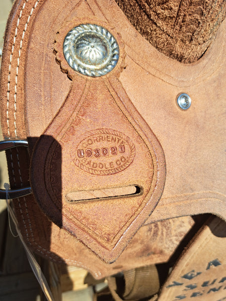 14.5" Corriente Barrel Saddle