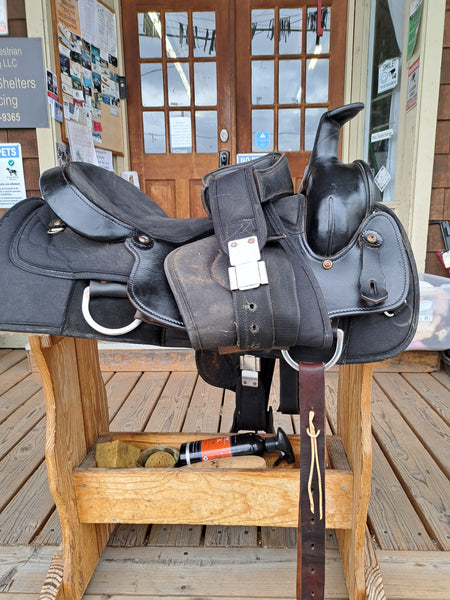 16" Big Horn Synthetic Roping Saddle
