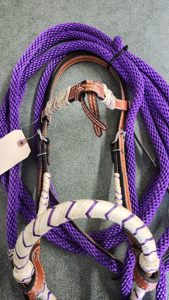 Bosal Bridle with Reins