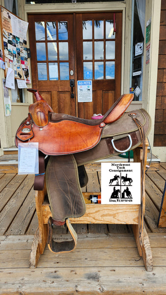17" Fabtron Draft Horse Saddle