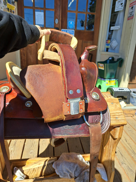 12" Texas Saddlery Western Ranch Saddle