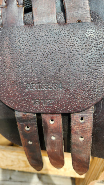 16.5" Collegiate Art All Purpose English Saddle