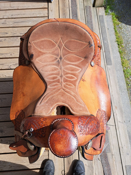 16" Hereford Tex Tan Western Saddle
