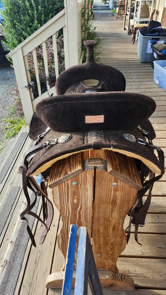 14.5" Master Saddles Selas Barrel Saddle
