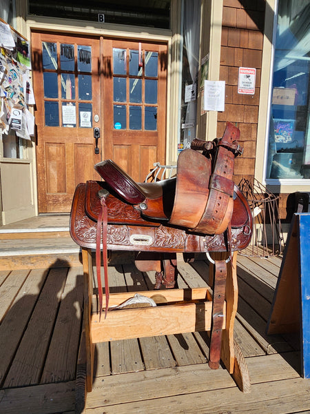 15" Hereford Tex Tan Western Equitation Show Saddle