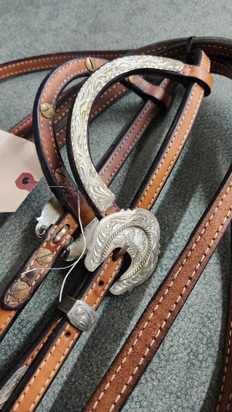Dale Chavez Double Ear Western Bridle