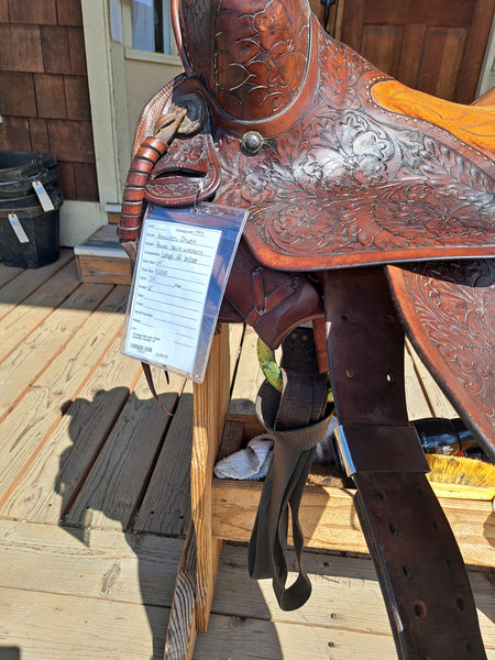 14" Vintage Hercules Olsen Western Saddle