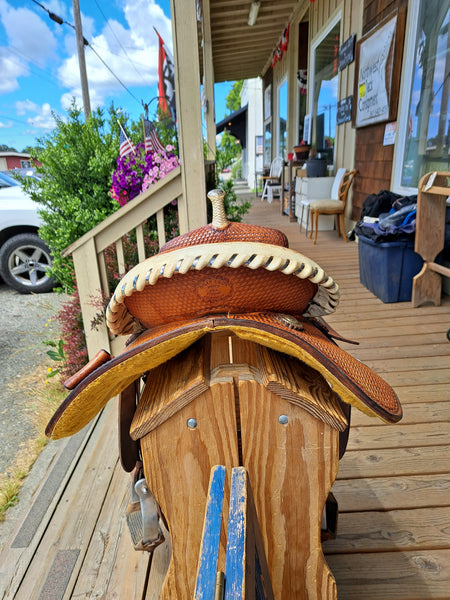 15" Billy Cook Barrel Saddle