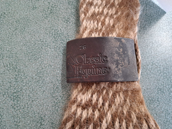 26" Classic Equine Mohair Cinch