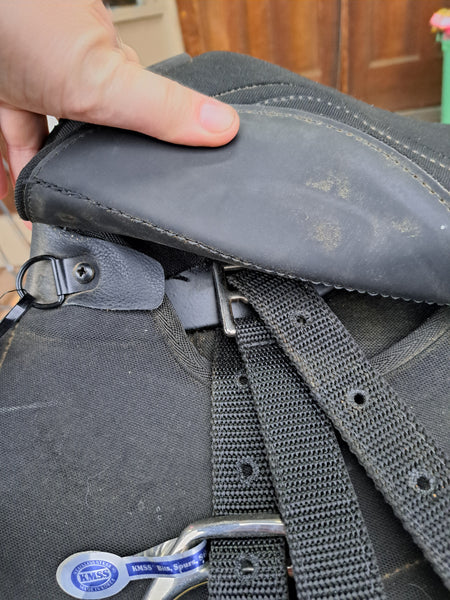 17.5" Euro Saddlery Dressage Saddle