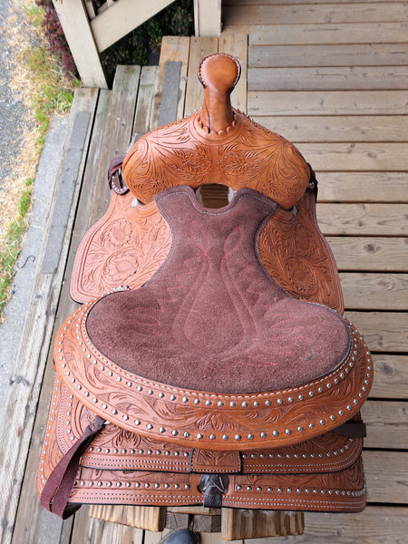 12" King Series Youth Braden Trail Saddle