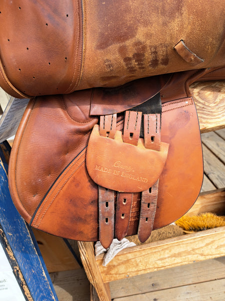 17" County Stabilizer Jumping Saddle