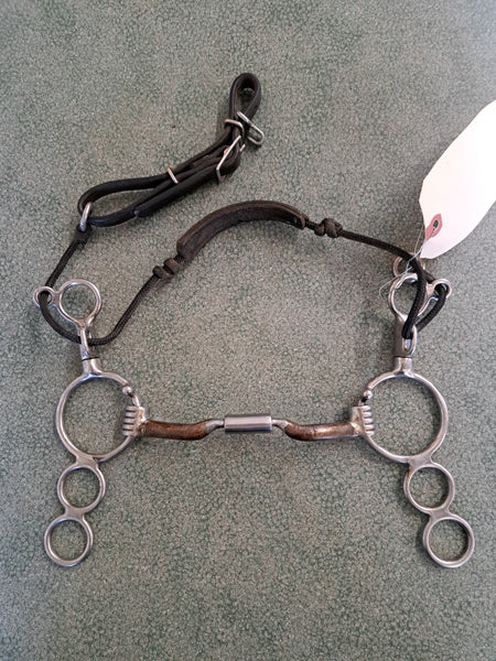 5" Myler 3 Ring Combo Comfort Snaffle Bit